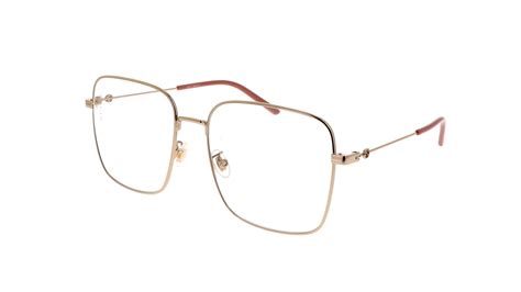 Gucci™ GG0445O 001 56 Gold Eyeglasses 